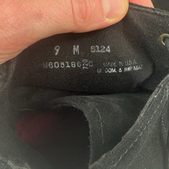 NEW Munro Women's Black Suede Finnley Lace Up Ankle Boots Size 9M - Picture 3 of 8